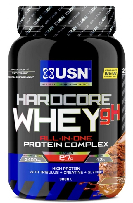 Levně USN (Ultimate Sports Nutrition) USN Hardcore Whey gH 908 g - vanilka