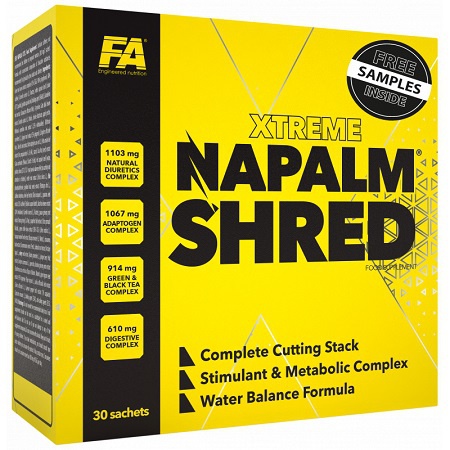 Levně FA (Fitness Authority) FA Xtreme Napalm Shred 30 sáčků