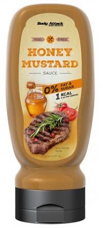 Levně Body Attack Sauce 320 ml - Honey Mustard