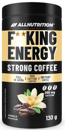 All Nutrition AllNutrition F**king Energy Coffee 130 g - vanilka
