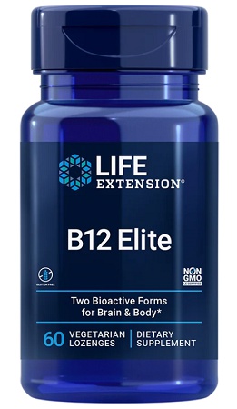 Levně Life Extension B12 Elite 60 kapslí