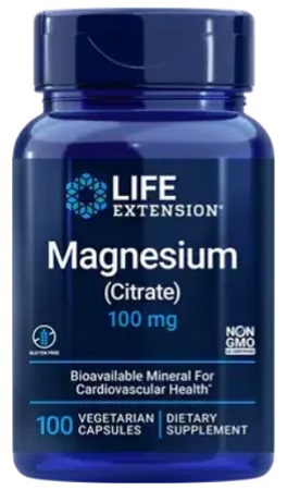 Levně Life Extension Magnesium (Citrate) 100 mg 100 kapslí