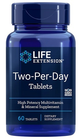Life Extension Two-Per-Day Multivitamin 60 tablet