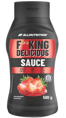Levně All Nutrition AllNutrition F**king Delicious Sauce 500 g - jahoda