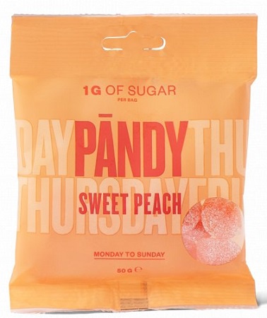 Pandy Candy 50 g - sladká broskev