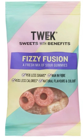 Tweek Gumové bonbony 80 g - fizzy fusion