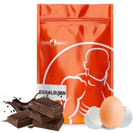 Levně Still Mass Egg albumin 1000 g - čokoláda