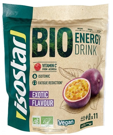 Isostar BIO Energy Drink 440 g - exotické ovoce