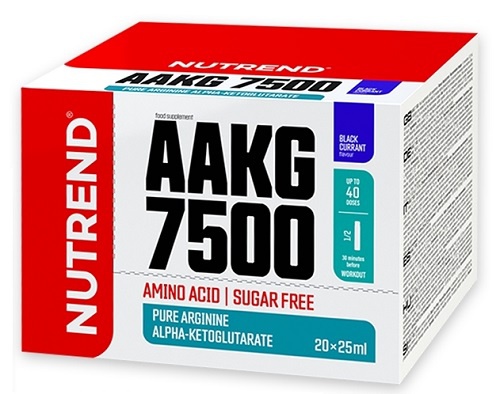 Nutrend AAKG 7500 20x25 ml - černý rybíz