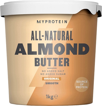 MyProtein Mandlové máslo (Almond butter) 1000 g - crunchy VÝPRODEJ 5.2024