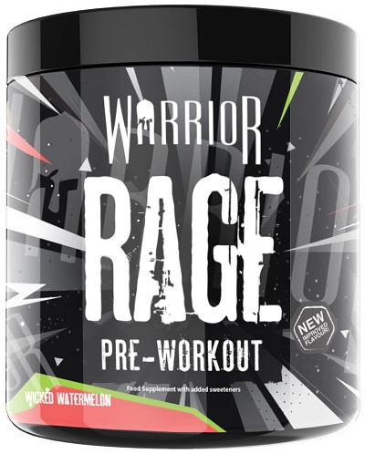 Warrior Rage Pre-Workout 392 g - vodní meloun