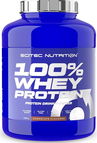 Scitec Nutrition Scitec 100% Whey Protein 2350 g - bílá čokoláda