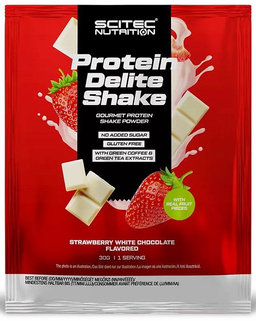 Scitec Nutrition Scitec Protein Delite Shake 30 g - jahoda/bílá čokoláda