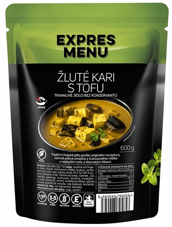 Levně Expres menu Žluté kari s tofu 600 g