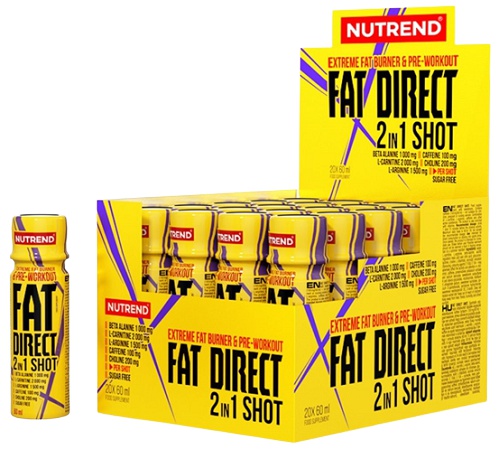 Levně Nutrend Fat Direct Shot - 20x60ml