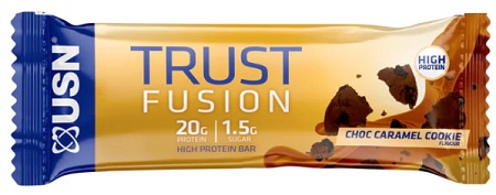 USN (Ultimate Sports Nutrition) USN Trust Fusion Bar 55 g - čoko sušenka s karamelem VÝPRODEJ 4.2024