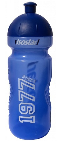 Isostar Láhev Bidon 650 ml - modrá Since 1977 (push pull)