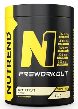 Nutrend N1 PRE-WORKOUT 510 g - grep