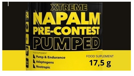 Levně FA (Fitness Authority) FA Xtreme Napalm Pre-Contest Pumped 17,5 g - dračí ovoce
