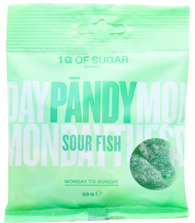 Pandy Candy 50 g - kyselé rybičky