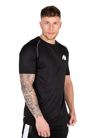 Gorilla Wear Pánské tričko Performance černá - 4XL