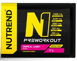 Levně Nutrend N1 PRE-WORKOUT - 17g - tropical candy