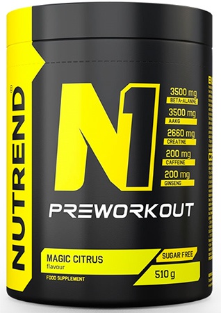 Levně Nutrend N1 PRE-WORKOUT 510 g - magic citrus