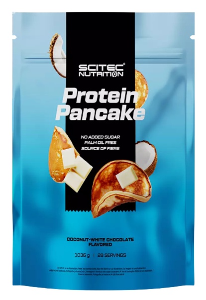 Scitec Nutrition Scitec Protein Pancake 1036 g - bílá čokoláda/kokos