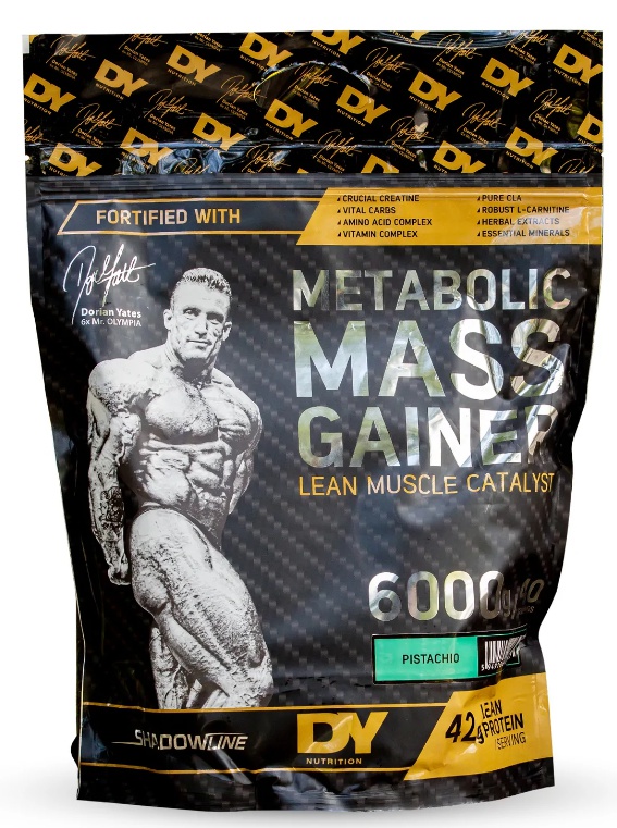 Levně Dorian Yates Metabolic Mass Gainer 6000 g - jahoda