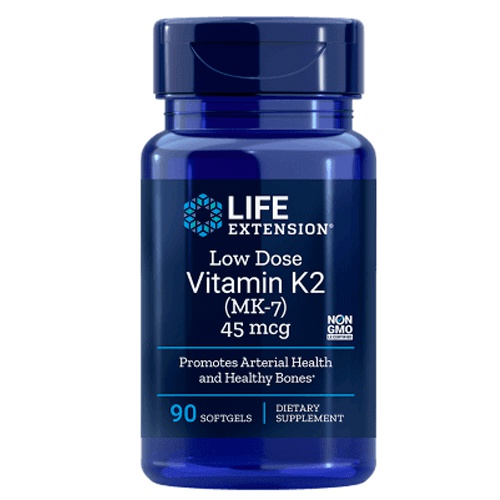 Levně Life Extension Low Dose Vitamin K2 90 kapslí