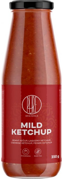 Levně BrainMax Pure Ketchup - mild (jemný kečup) 350 g