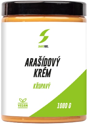 SmartFuel Arašídový krém 1000 g - křupavý