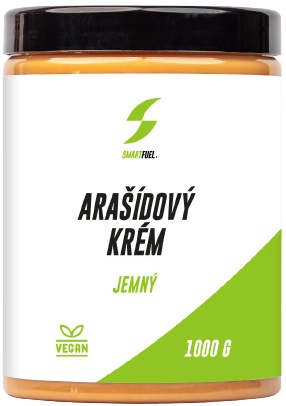 Levně SmartFuel Arašídový krém 1000 g - jemný