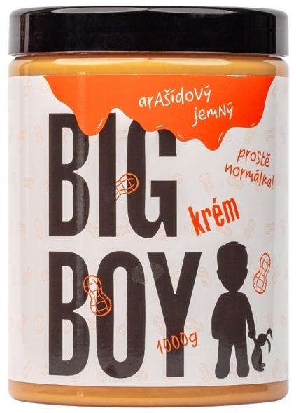 Big Boy Arašídový krém Jemný 1 kg