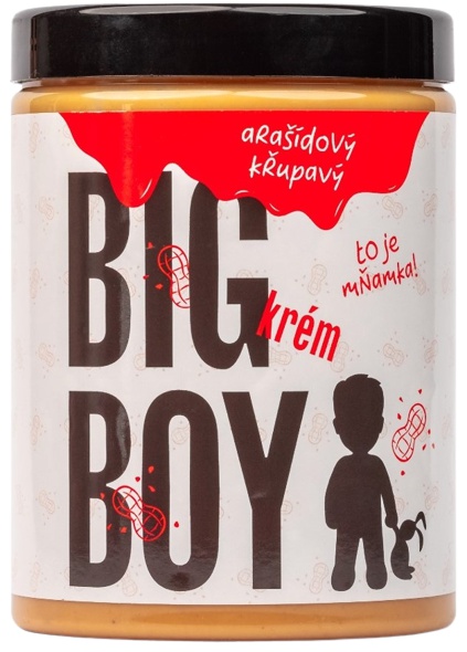 Big Boy Arašídový krém 1000 g - křupavý