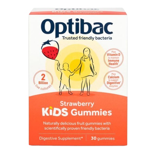 Levně Optibac Kids Gummies (Želé s probiotiky pro děti) 30 želé bonbónů