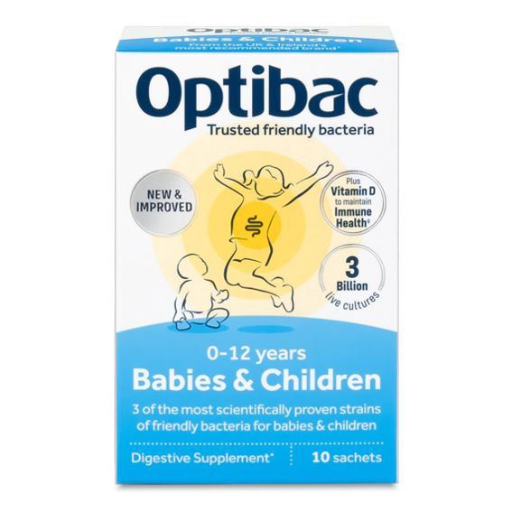 Levně Optibac Babies & Children (Probiotika pro miminka a děti) 10 sáčků