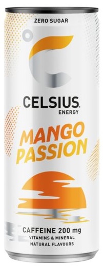 Levně Celsius Energy Drink 355 ml - Mango Passion