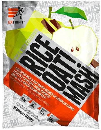 Levně Extrifit Rice & Oat Mash 50 g - jablko/skořice
