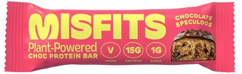 Levně Misfits Vegan Protein Bar 45 g - Chocolate Speculoos
