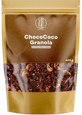 Brainmax Pure Granola 400 g - ChocoCoco čokoláda a kokos