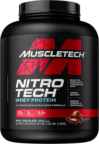 Levně MuscleTech Nitro-Tech 1800 g - Milk chocolate
