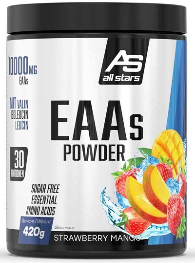Levně All Stars EAAs 420 g - jahoda/mango