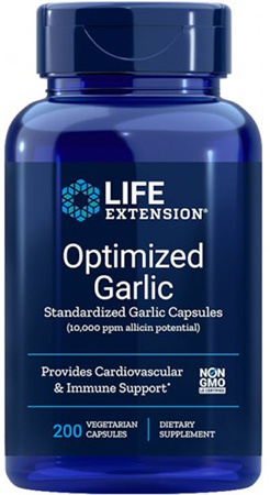 Levně Life Extension Optimized Garlic 200 kapslí