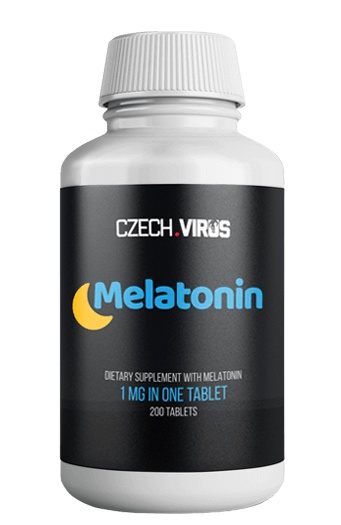 Levně Czech Virus Melatonin 200 tablet