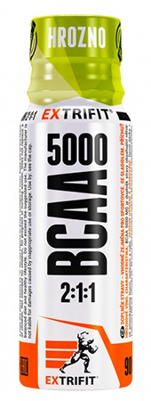 Extrifit BCAA 5000 2:1:1 Shot, 90 ml Příchuť: Hrozno