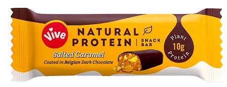 Vive Natural Protein Snack Bar 49 g - slaný karamel