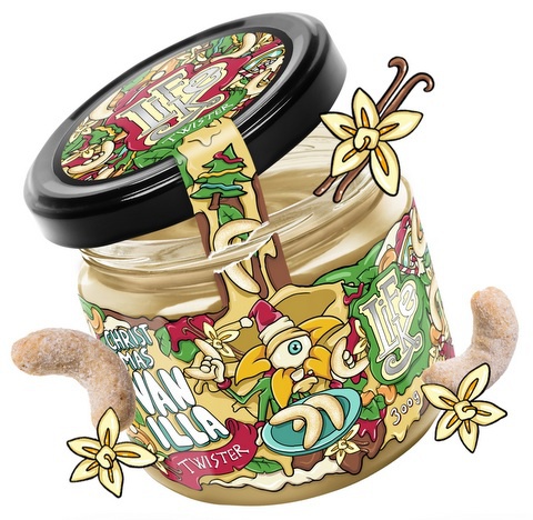 Lifelike Twister 300 g - vanilkový rohlíček