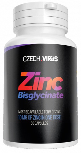 Levně Czech Virus Zinc Bisglycinate 60 kapslí