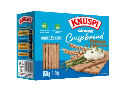 Levně Knuspi Classic Crispbread 150 g - Fitness